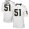 Men's Game Malachi Lawrence UCF Knights Football College Jersey - White