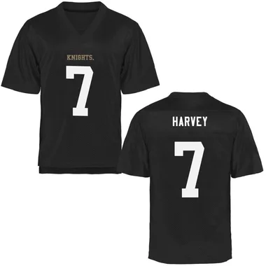 Men's Game RJ Harvey UCF Knights Football College Jersey - Black
