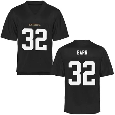 Men's Replica Ethan Barr UCF Knights Football College Jersey - Black