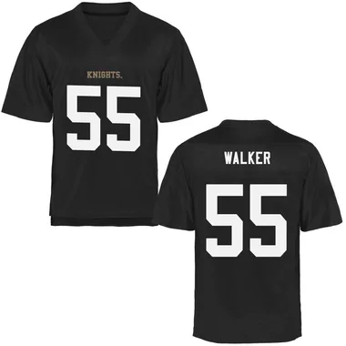 Men's Replica John Walker UCF Knights Football College Jersey - Black