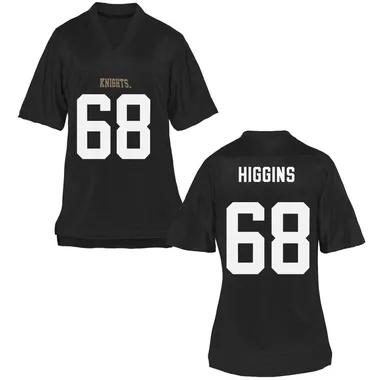Women's Game Ethan Higgins UCF Knights Football College Jersey - Black