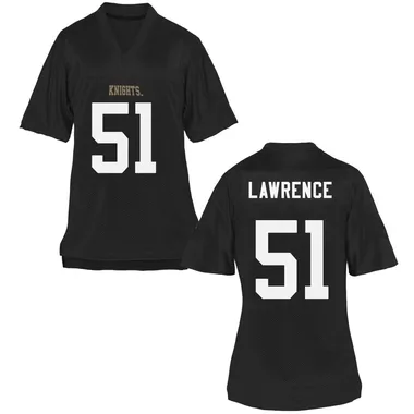 Women's Game Malachi Lawrence UCF Knights Football College Jersey - Black