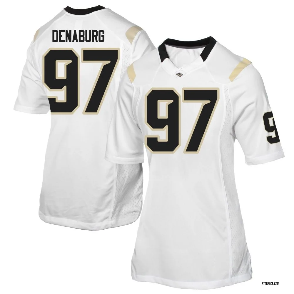 Women's Game Mason Denaburg UCF Knights Football College Jersey - White