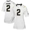 Women's Game Tayven Jackson UCF Knights Football College Jersey - White