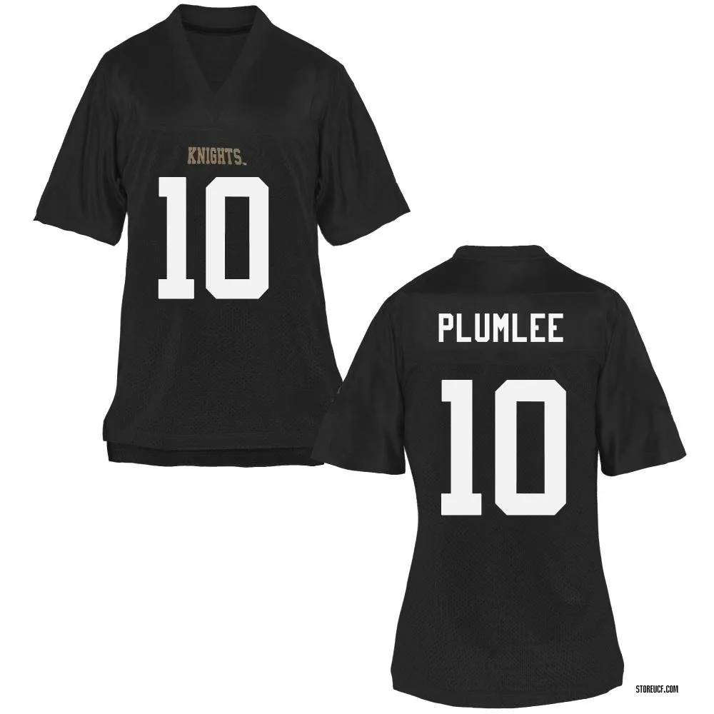 Women's Replica John Rhys Plumlee UCF Knights Football College Jersey - Black