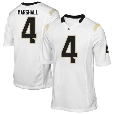 Youth Game Braeden Marshall UCF Knights Football College Jersey - White