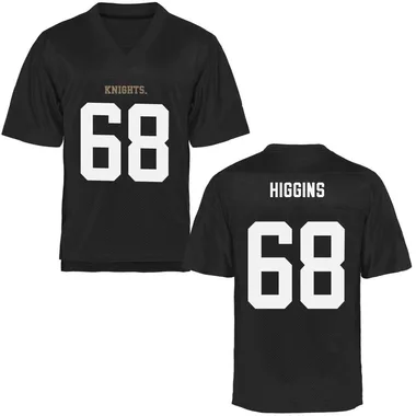 Youth Replica Ethan Higgins UCF Knights Football College Jersey - Black