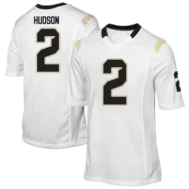 Youth Replica Kobe Hudson UCF Knights Football College Jersey - White
